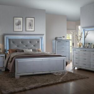 4 Pcs Queen Bedroom Set